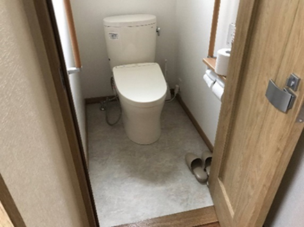 バリアフリー対応　トイレ改修